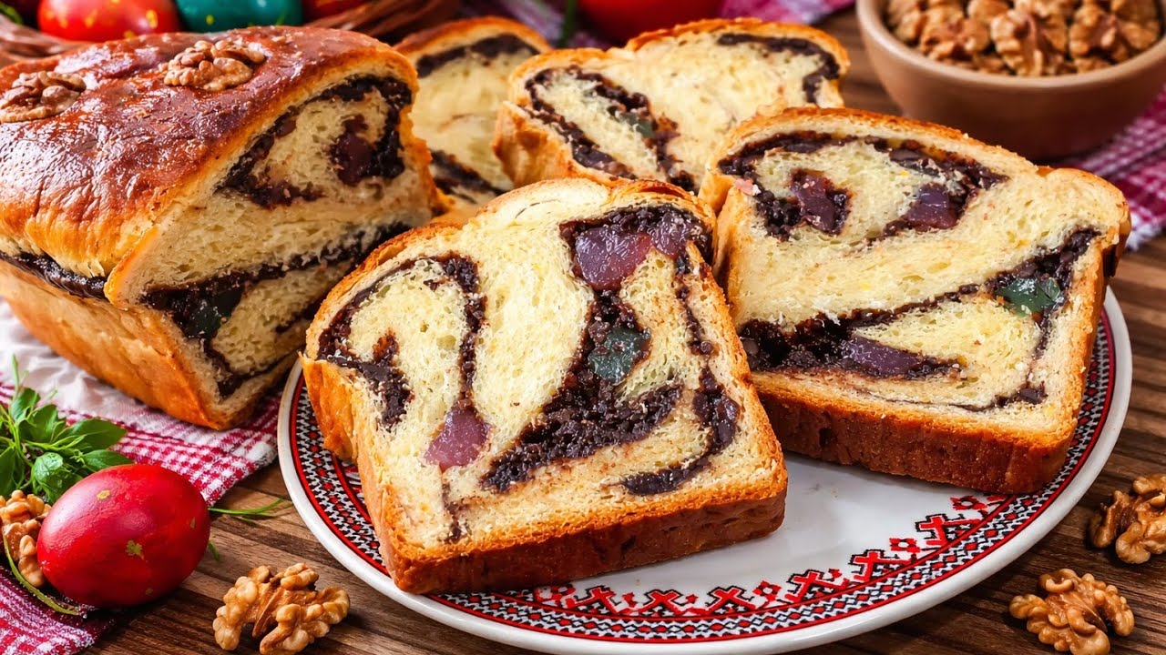 парчета румънски козунак