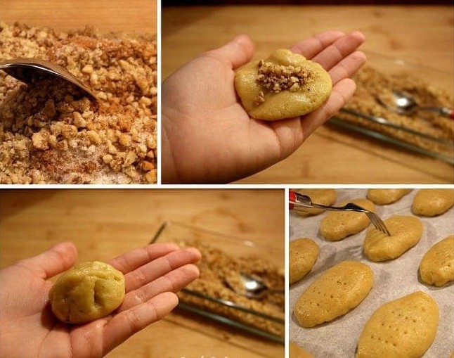 меломакарона с орехи