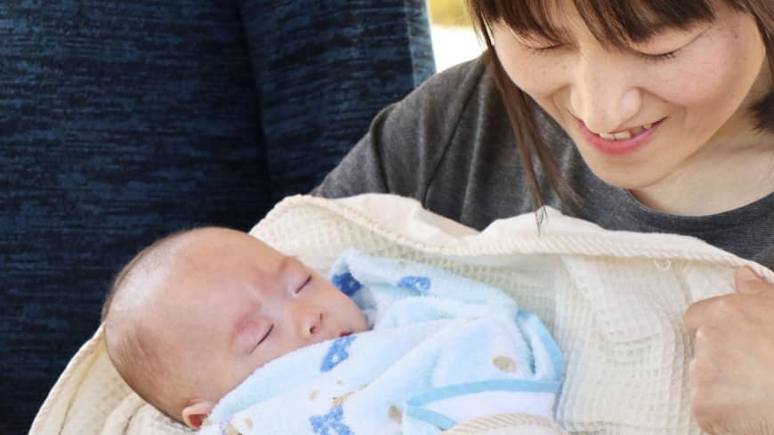  новородено Япония 