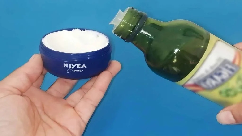 Nivea and olive oil