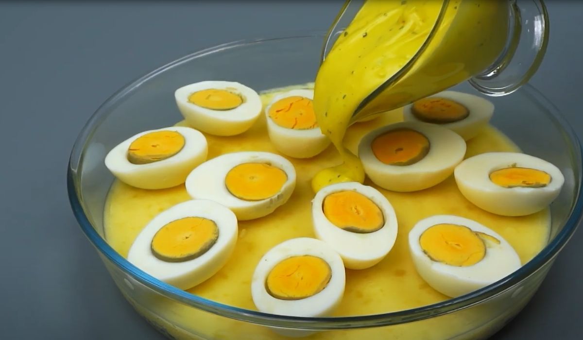 яйца в горчичен сос