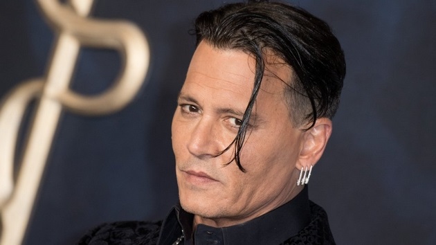 Джони Деп прическа