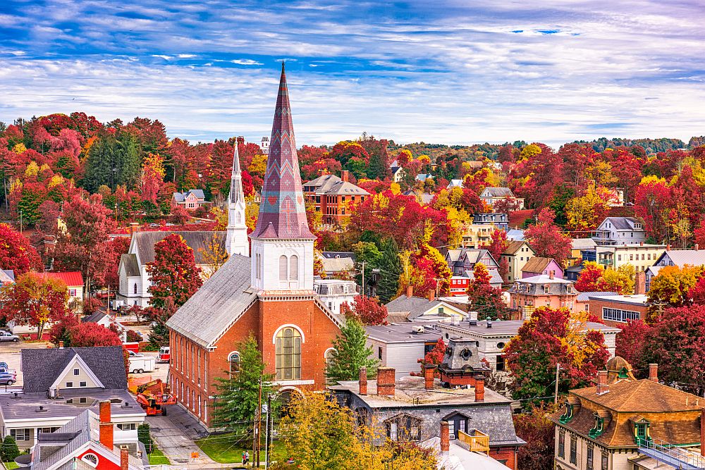 Нова Англия през есента
