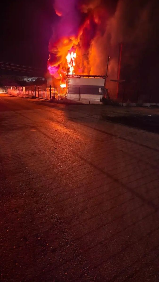 снимки пожар