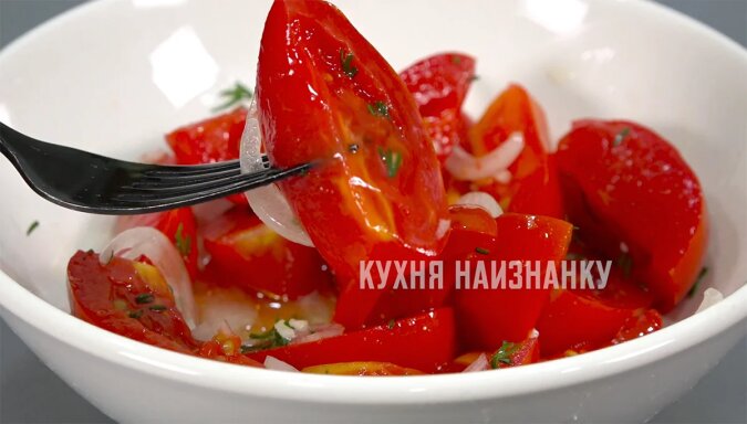 салата от домати
