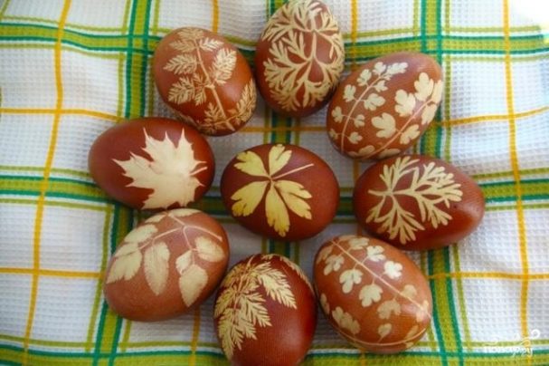 яйца с лук