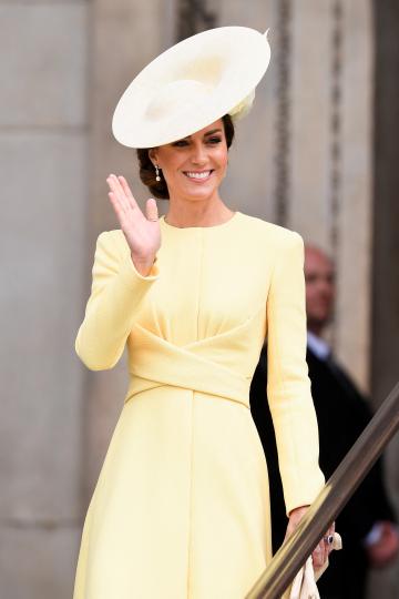 Кейт жълта рокля