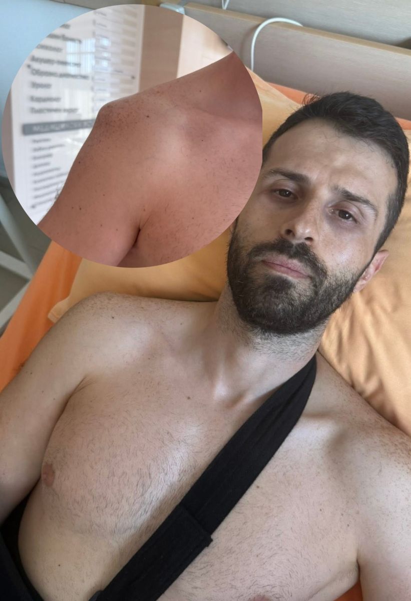 Блажев извадено рамо