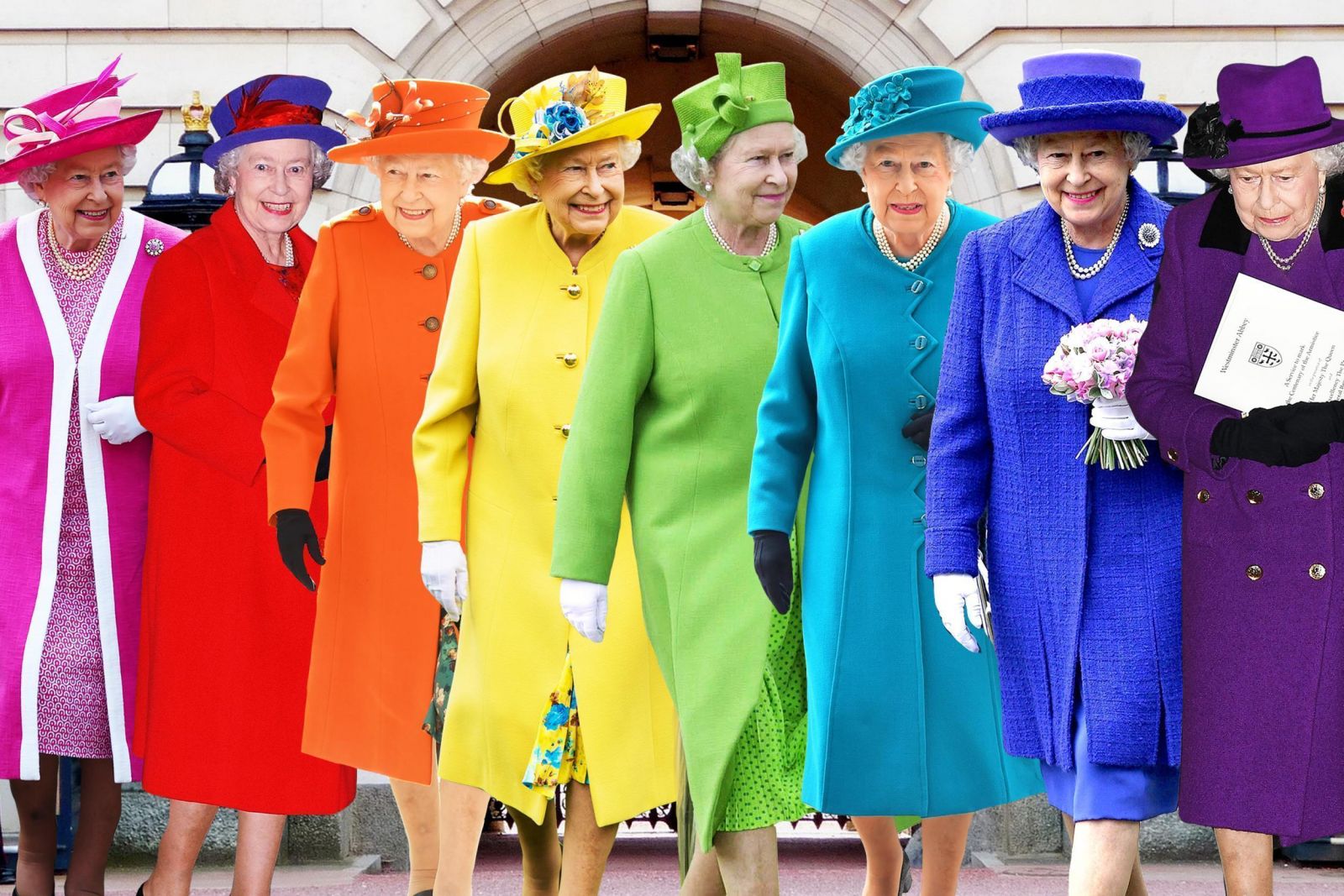 кралица Елизабет цветове