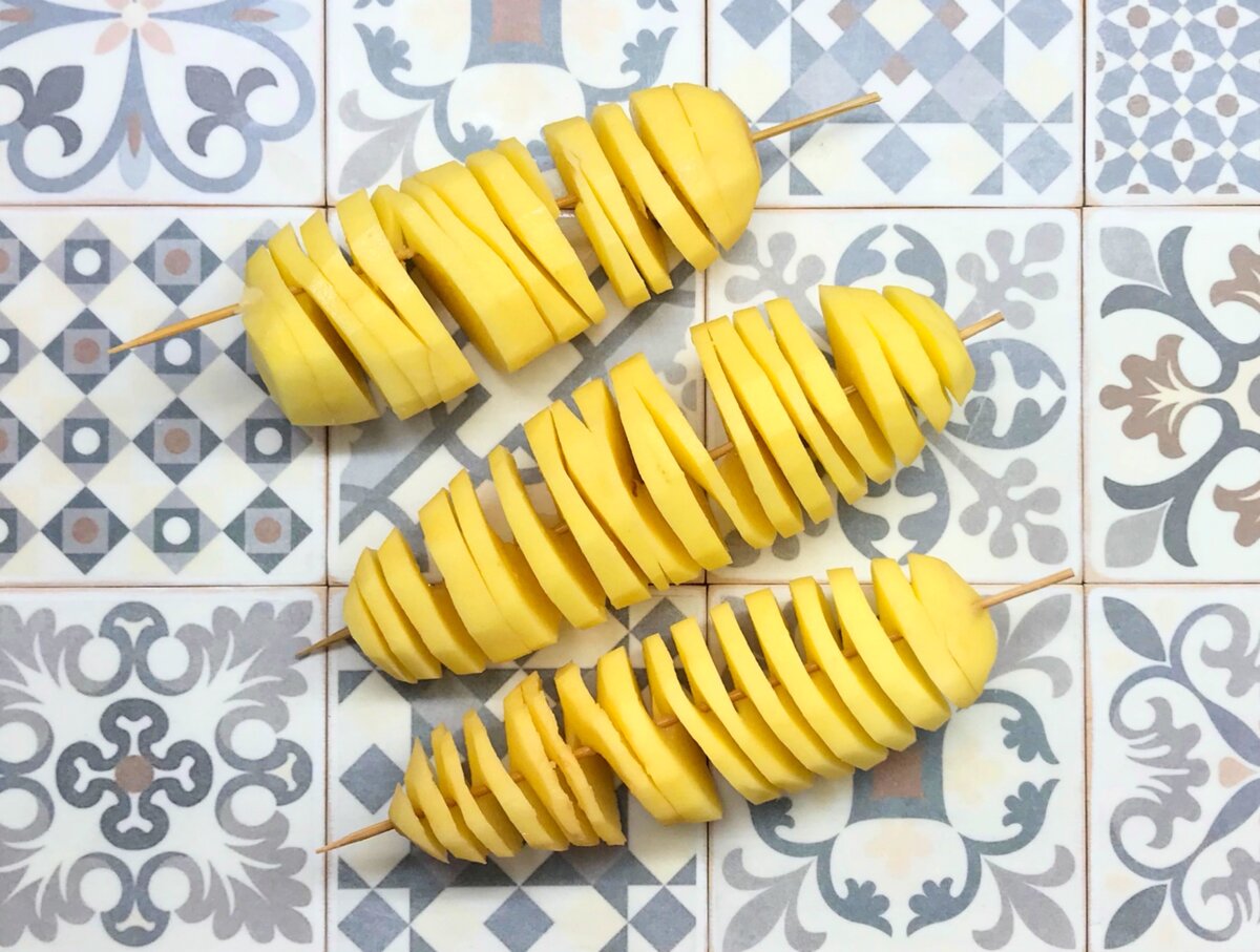 картофени спирали