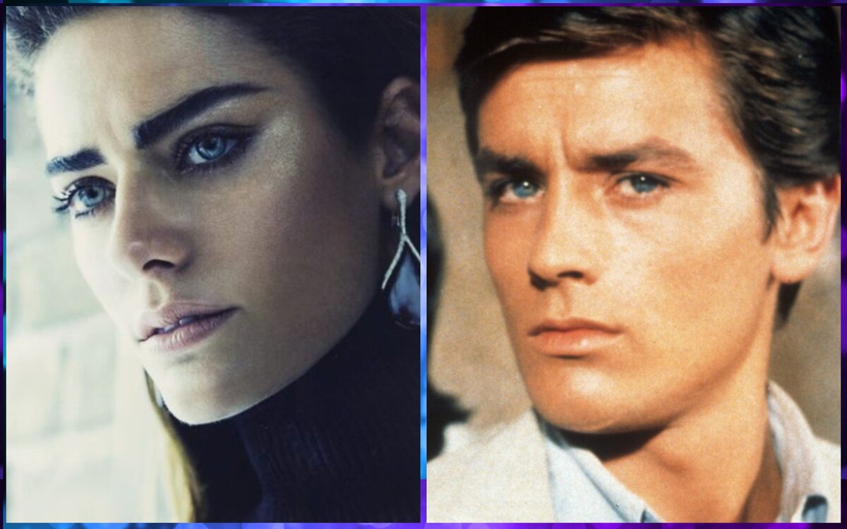  АЛен Делон внучка аналогия 