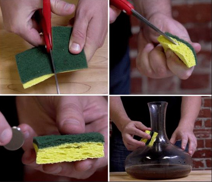 как да си направим магнитна гъба
