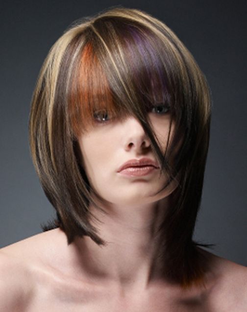  прическа Дебют кръгло лице 