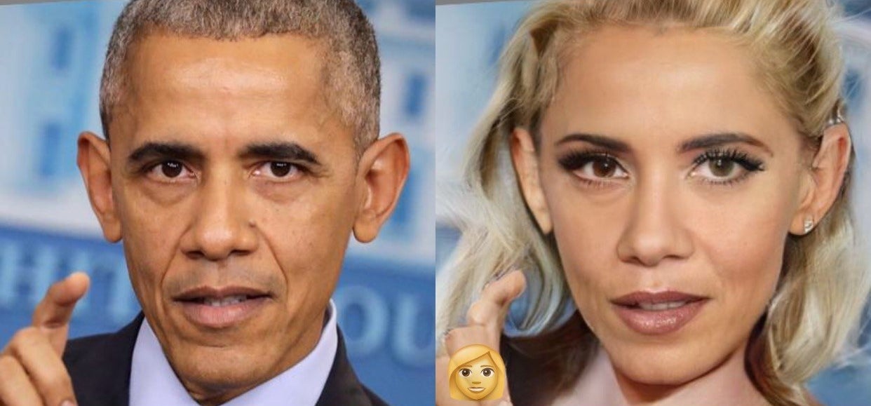 Барак Обама като жена