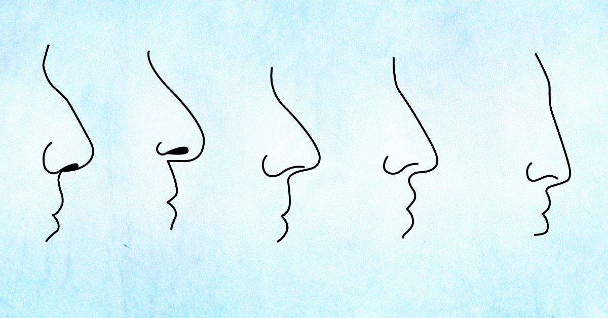 форма нос