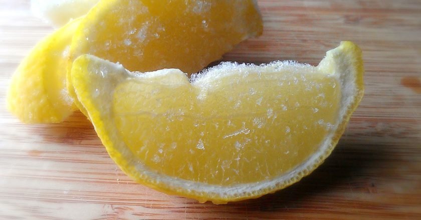 лимон замразен