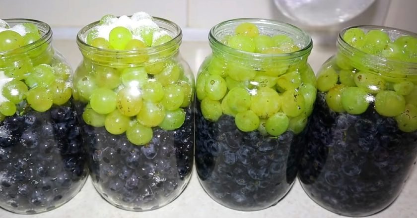 грозде в сироп