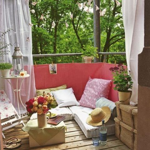 балкон в романтичен стил