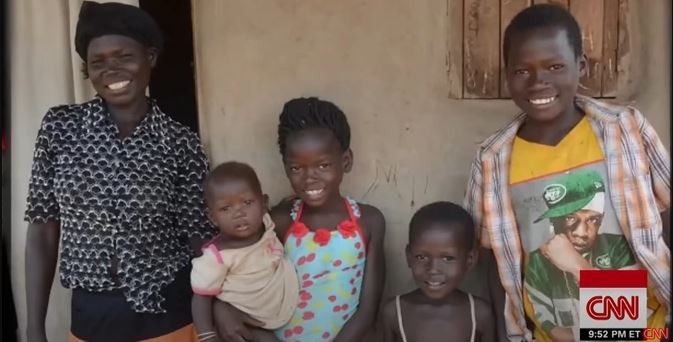 Намата Уганда семейство