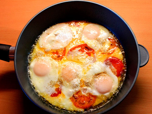 яйца с домати