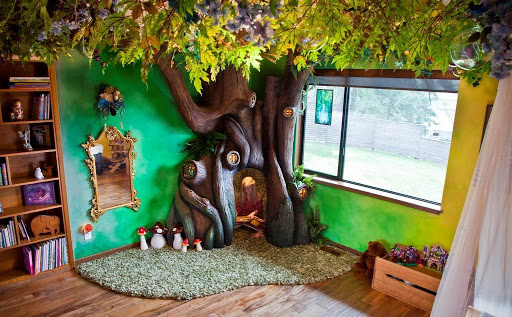 стая за игра с дърво