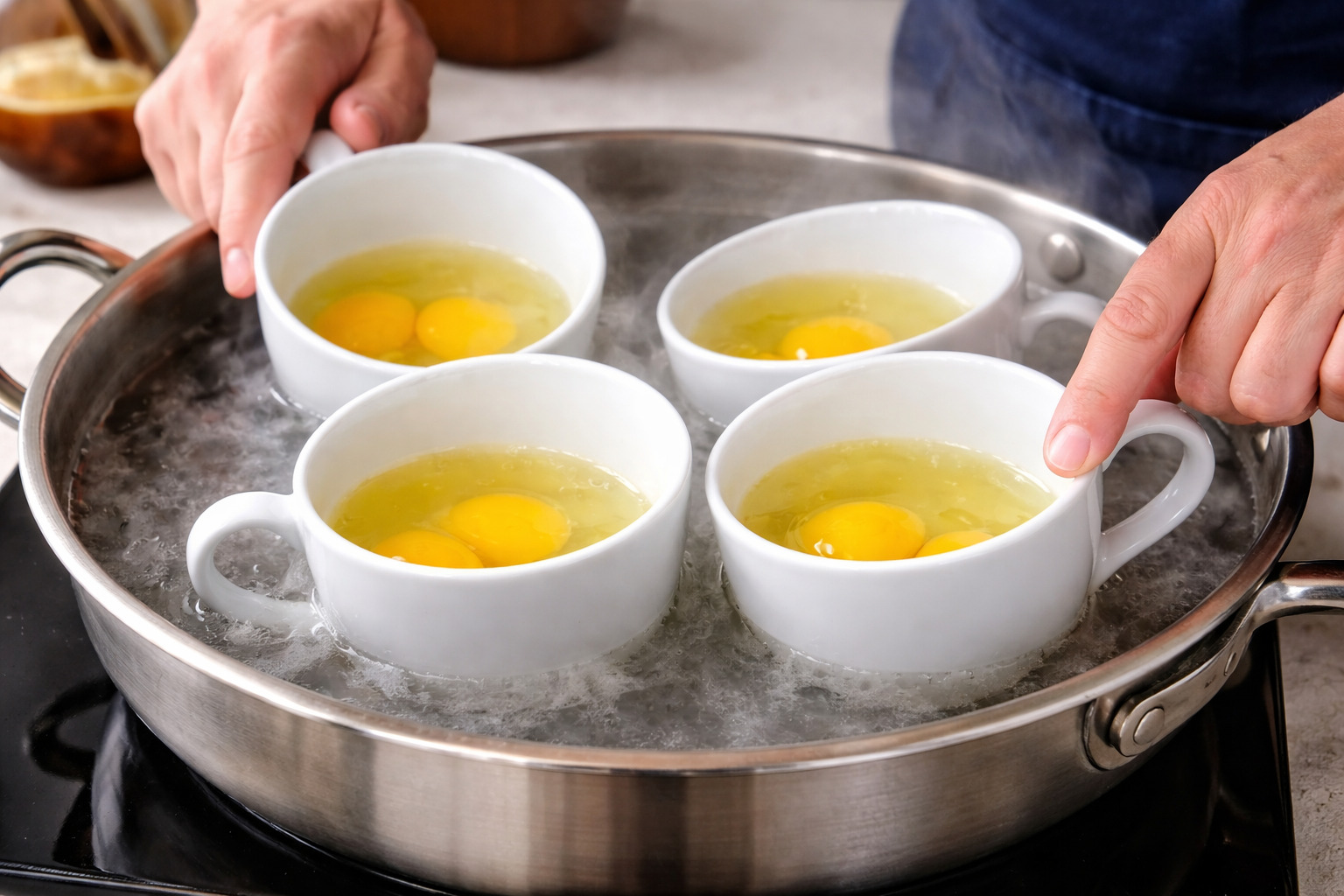 чаши с яйца