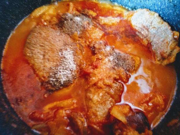 свинско в домати