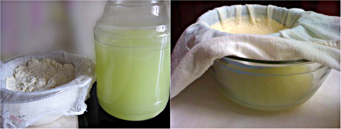 прецеждане суроватка