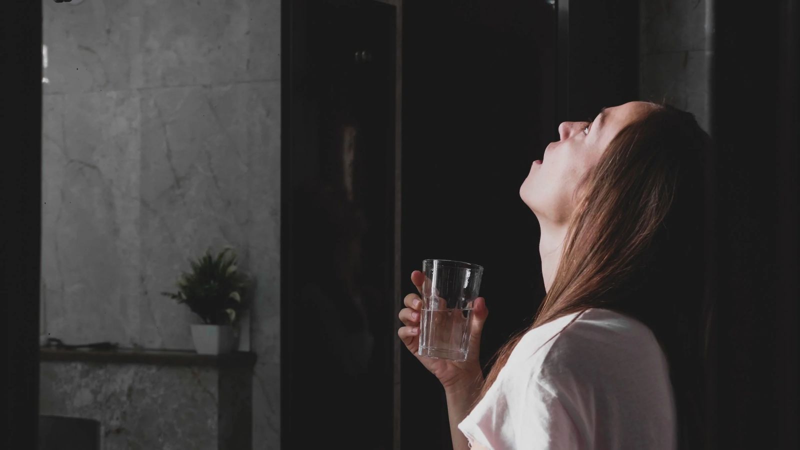 гаргара солена вода