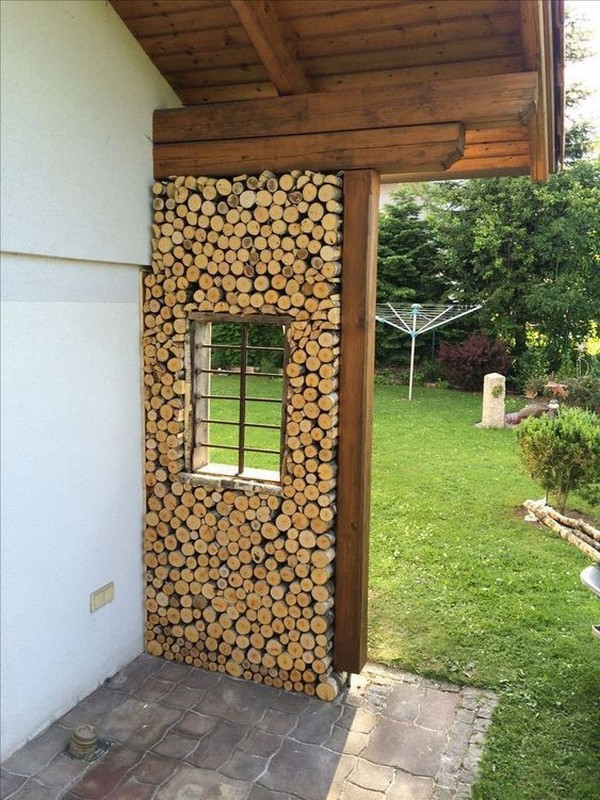 идея от нарязани дърва