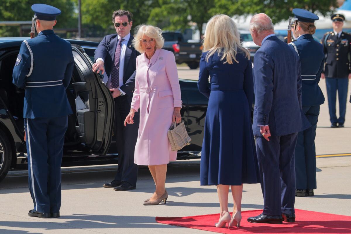 Камила посещение САЩ