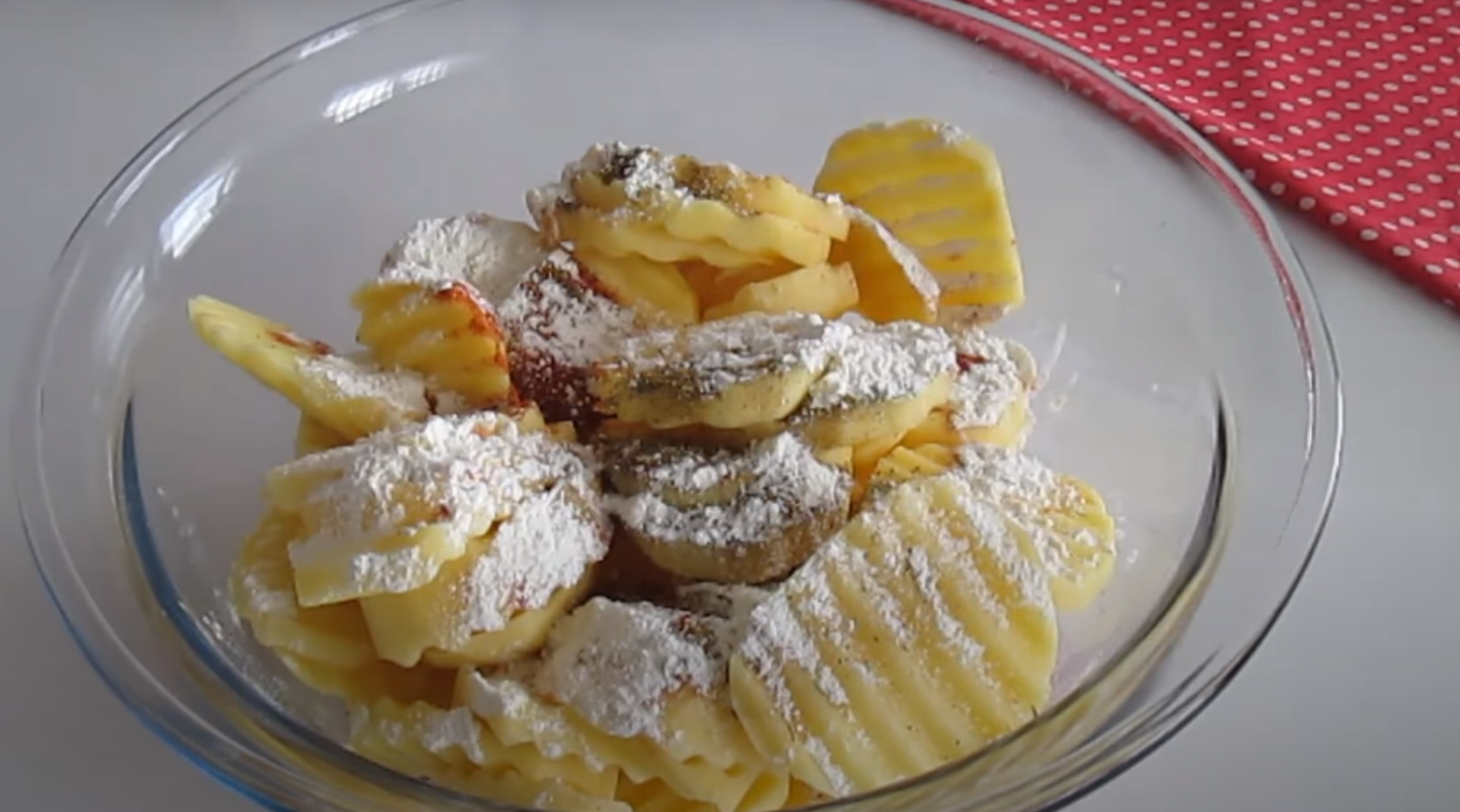  картофи с подправки 