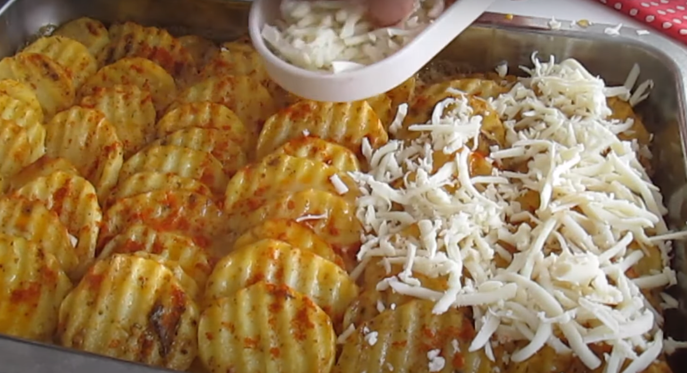  картофи с кашкавал 