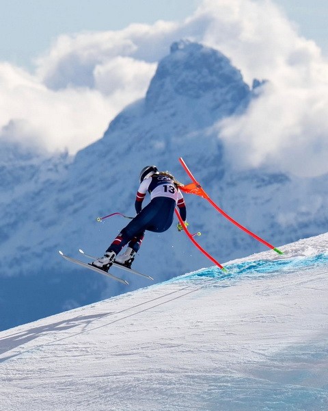 Линзи Вон скок